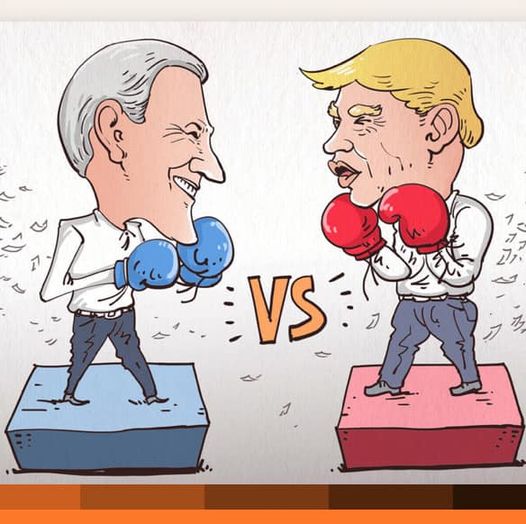 Cartoon: Surprise, surprise! We have a rematch between Joe Biden and Donald Trump