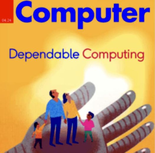 On dependable computing: Cover image of IEEE Computer magazine