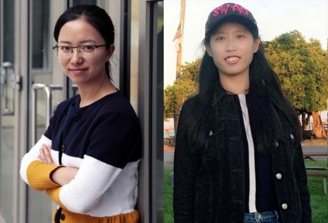 photos of zhao and cui
