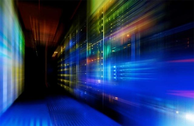 image in a data center