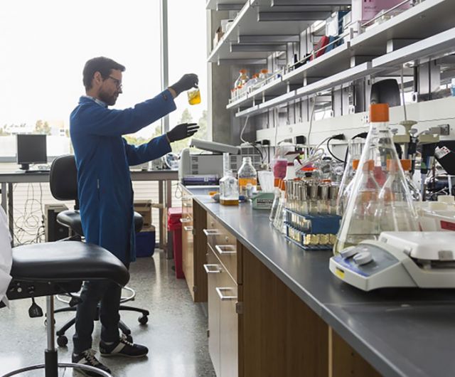 photo of a research lab