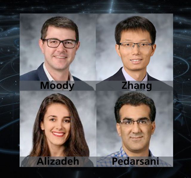 photos of moody, zhang, alizadeh and pedarsani