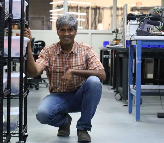 vijay in the lab