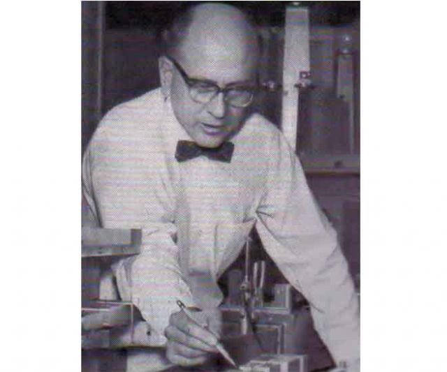 matthaei in the lab