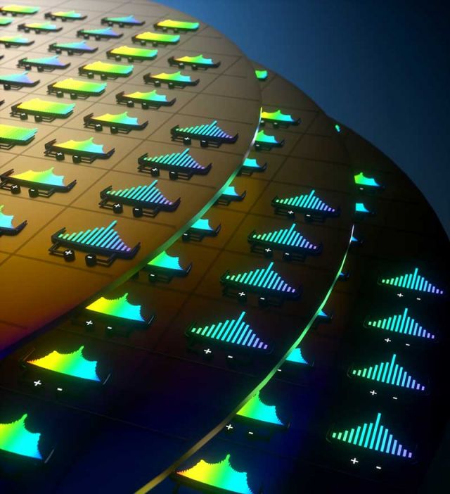 illustration of laser breakthrough research