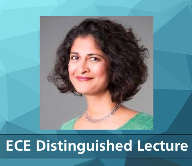 photo of ece distinguished lecturer urbashi mitra
