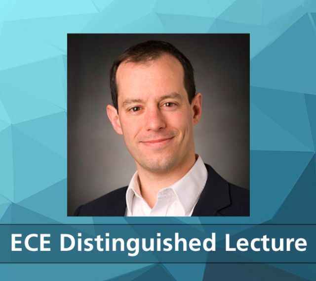 photo of ece distinguished lecturer Adam Smith