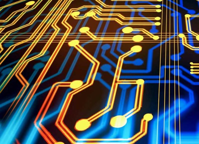 circuit board illustration