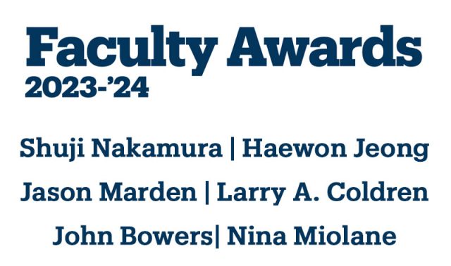 graphic with the awardee's names