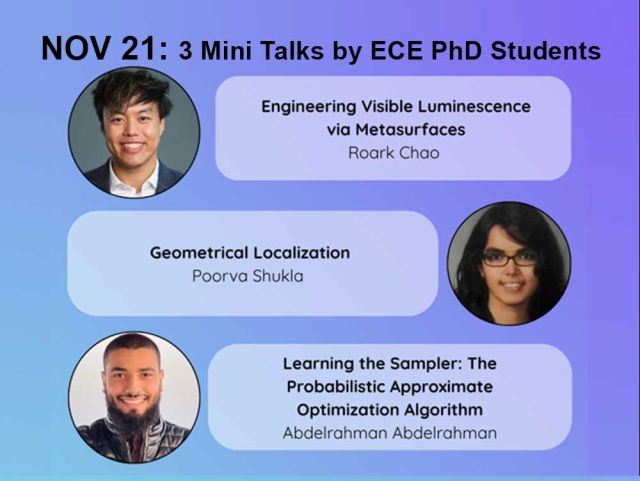 headshots of presenters