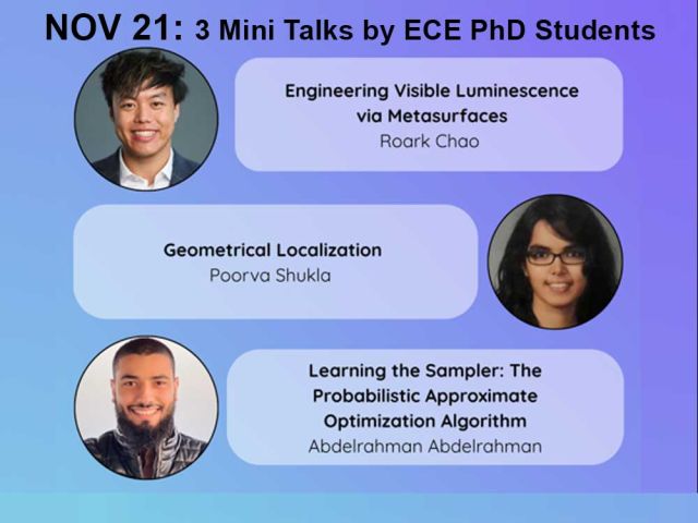 ECE Seminar Series