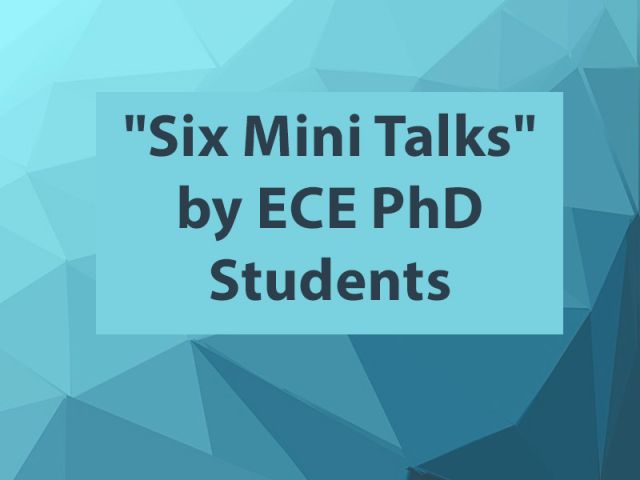 ECE Seminar Series