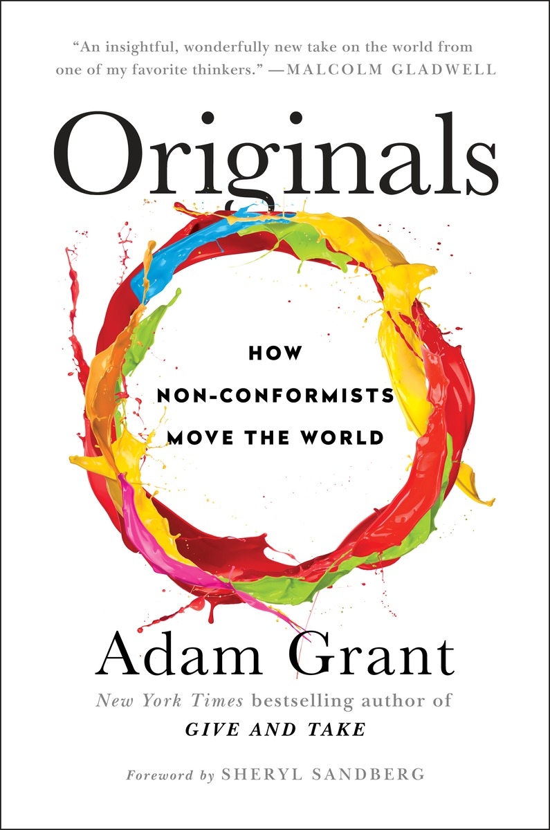 Cover image of Adam Grant's book 'Originals'