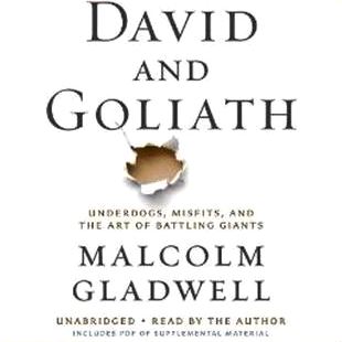 Cover image of Malcolm Gladwell's 'David and Goliath'