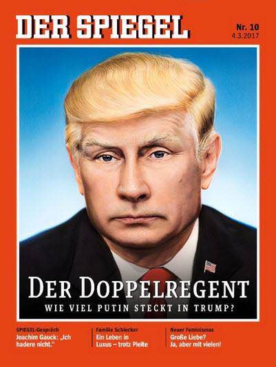 Cover of 'Der Spiegel,' issue of March 4, 2017