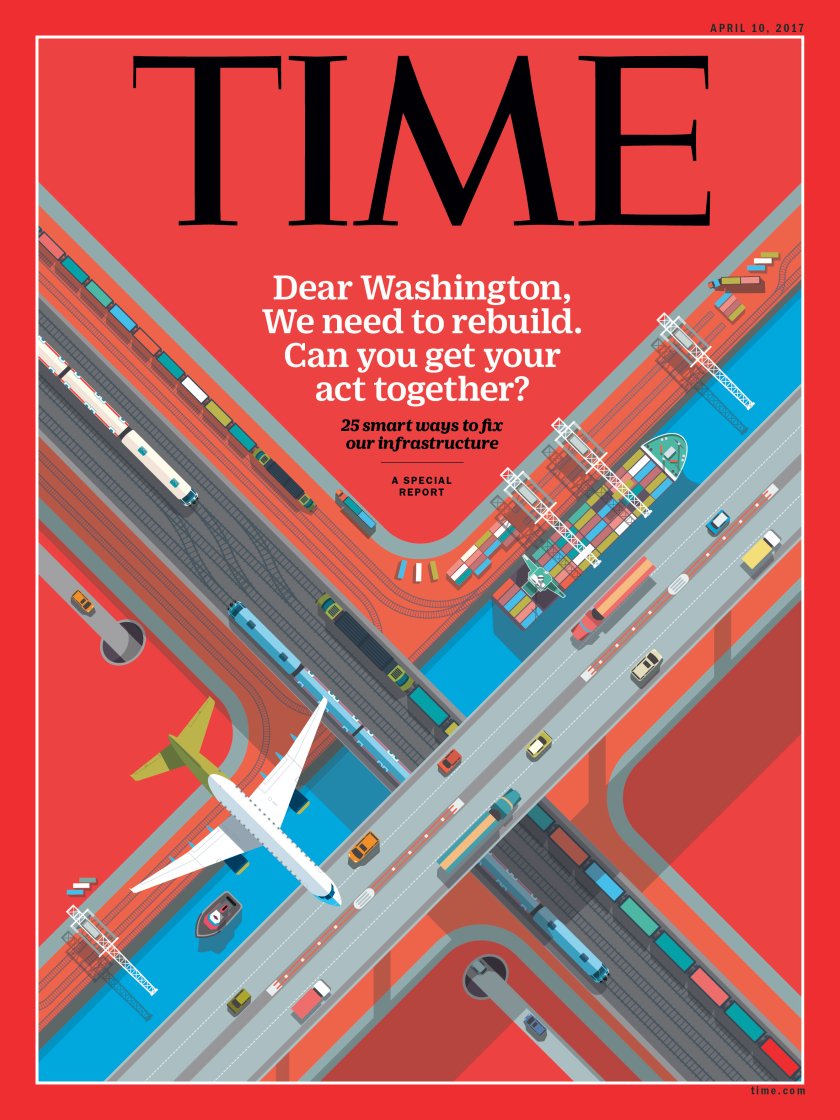 Cover image for 'Time' magazine, issue of April 10, 2017