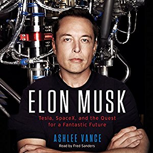 Cover image of Ashlee Vance's 'Elon Musk'