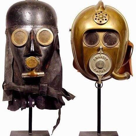 In the 19th century, firefighters looked like Darth Vader and C3PO
