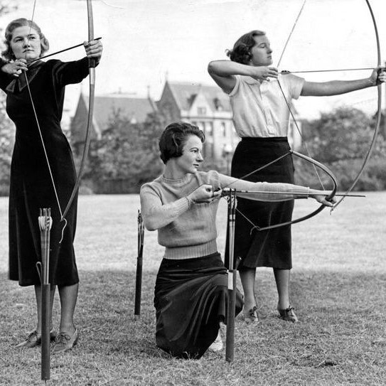 Archery team, University of Chicago, 1935