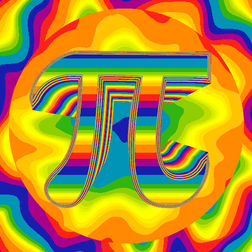 GIF image for pi day