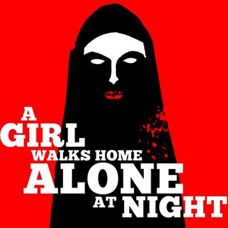 Movie poster for 'A Girl Walks Home Alone at Night'