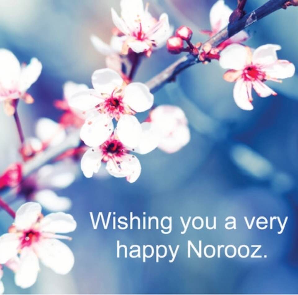Wishing you a very happy Norooz