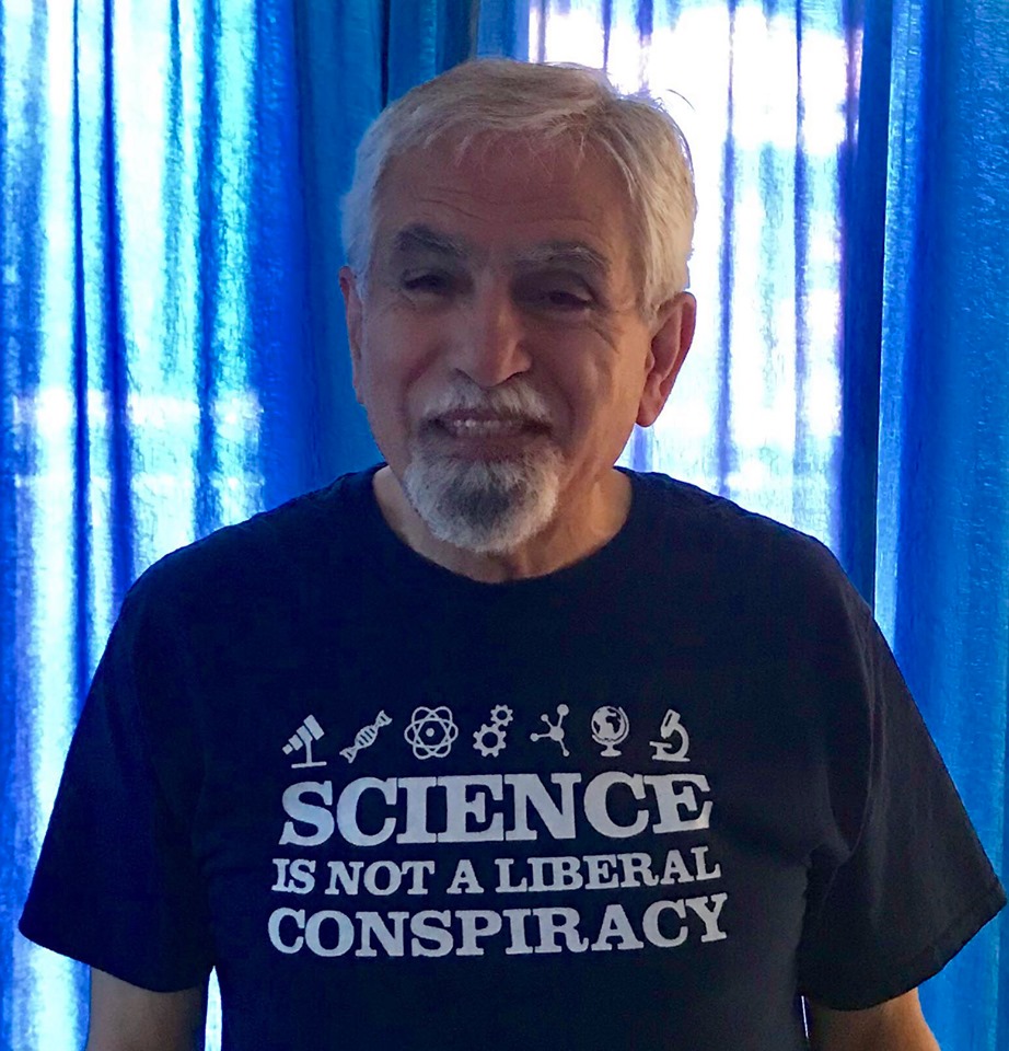 March for Science 2019: My T-shirt inscription reads 'Science Is Not a Liberal Conspiracy'