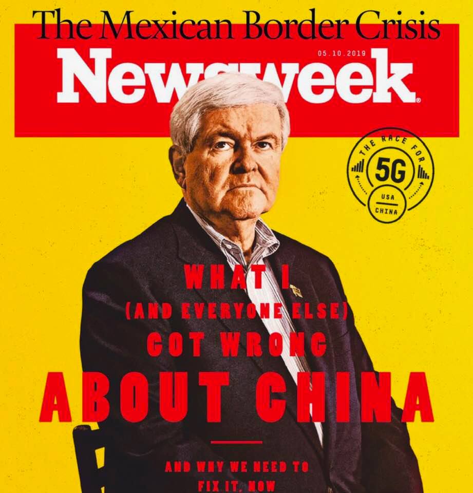 Cover of Newsweek magazine, issue of May 10, 2019