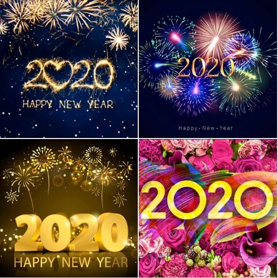 Happy New Year 2020, a number that conveys double-perfection in Persian