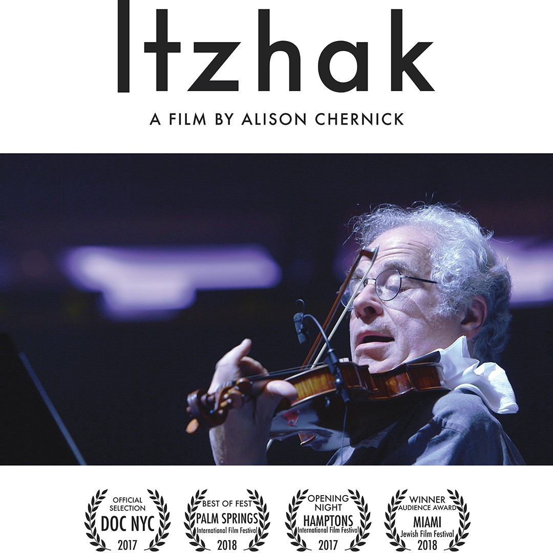 Poster for the Itzhak Perlman biopic film by Alison Chernick