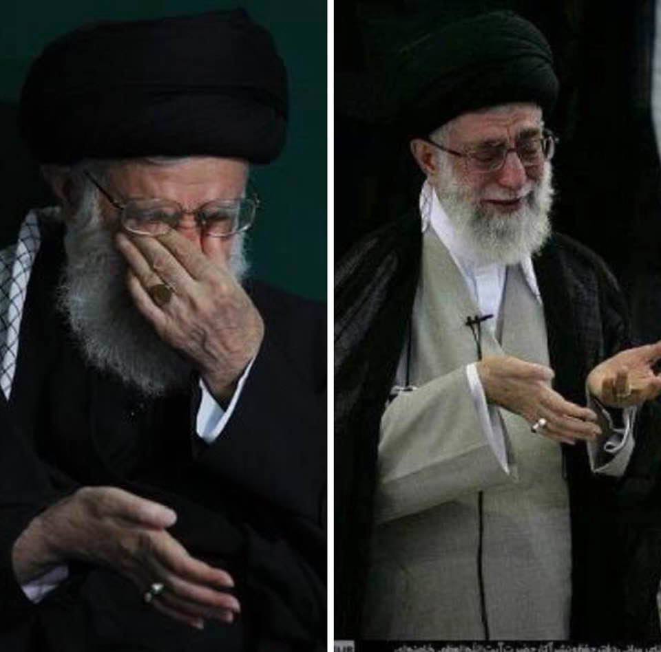 Iran's Supreme Leader Khamanei at Friday Prayers