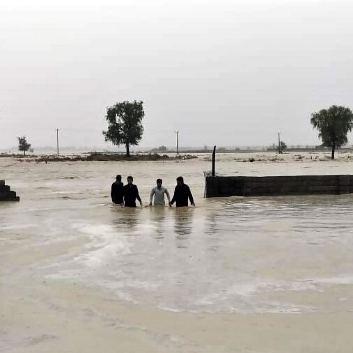 Unprecedented flooding in southeastern Iran