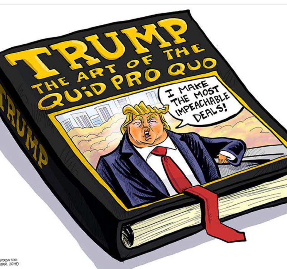 Trump's new book 'The Art of the Quid Pro Quo'
