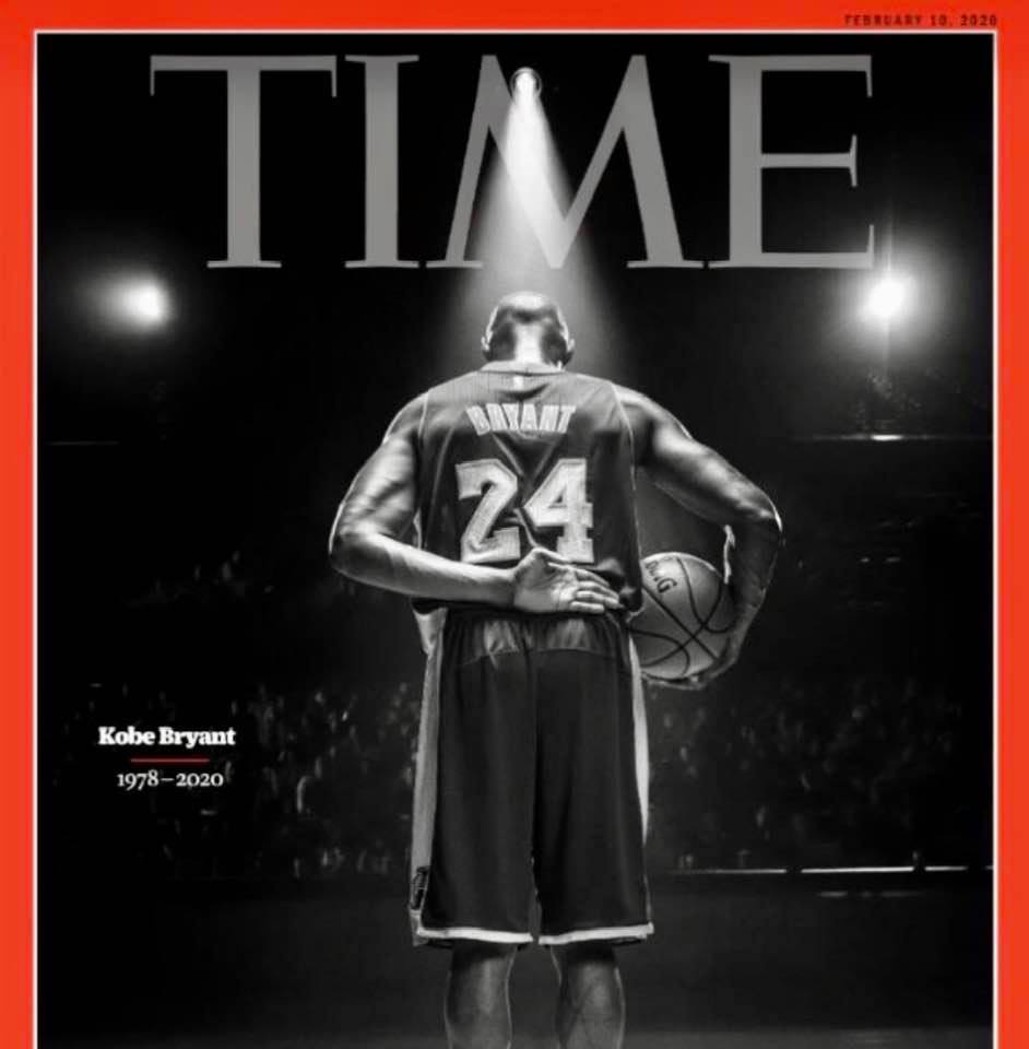Magazine cover: Time features Kobe Bryant