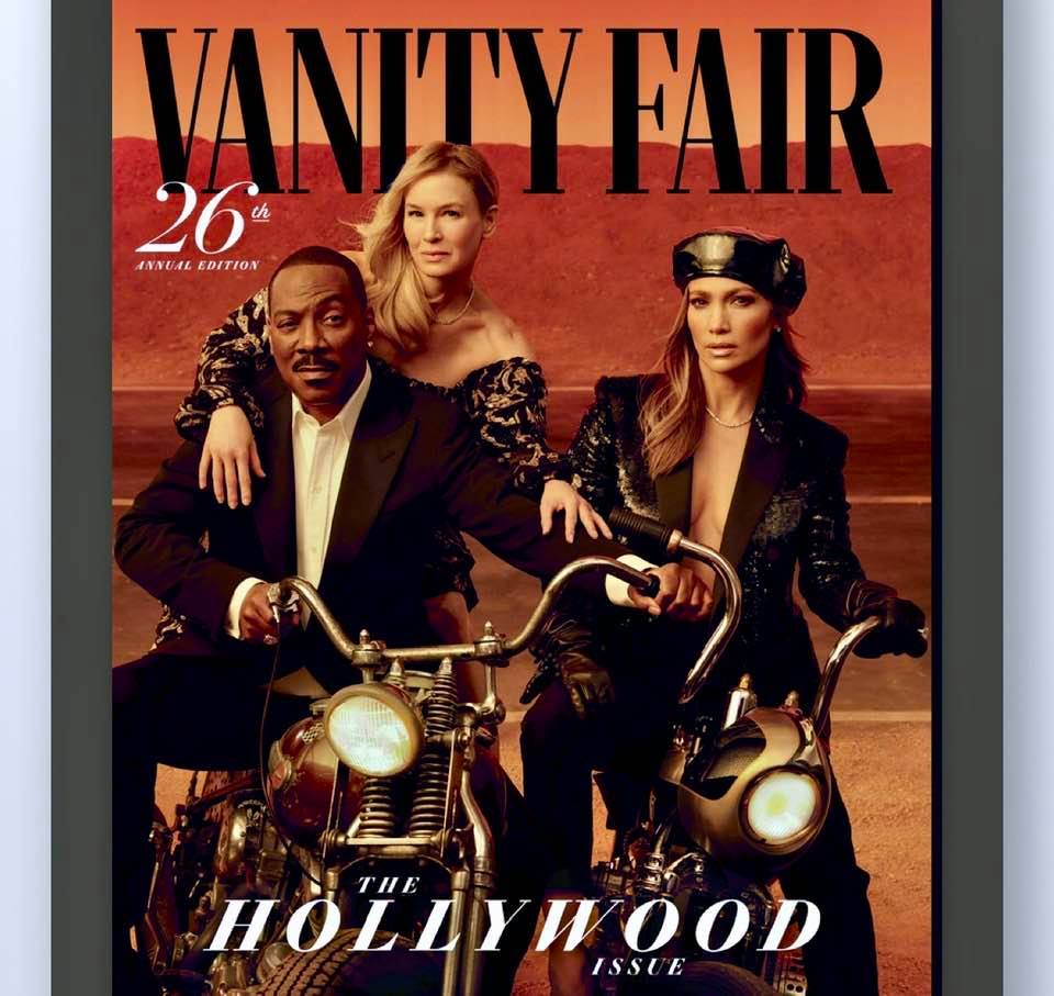 Magazine cover: Vanity Fair features Hollywood celebs
