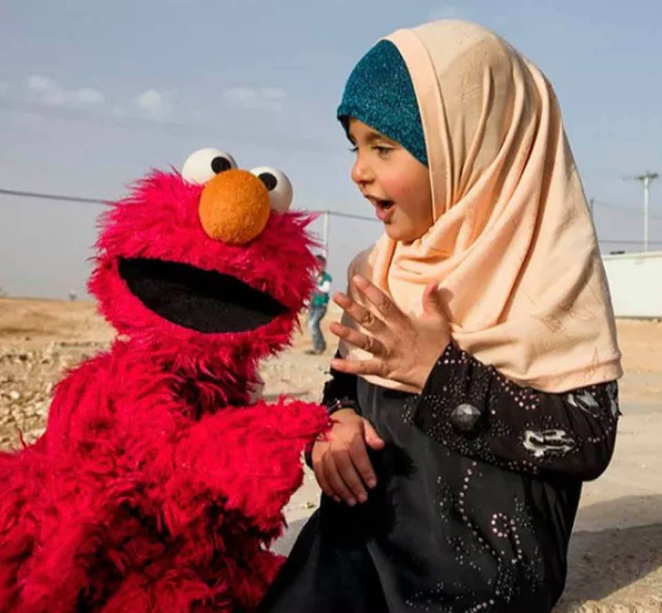 Elmo and his friends speak Arabic: A newly-launched Sesame Street show for refugee childrean