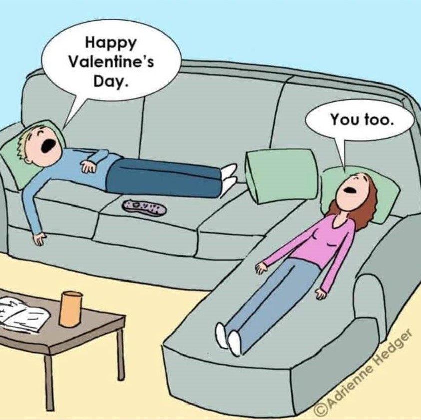 Cartoon: One way to celebrate Valentine's Day!