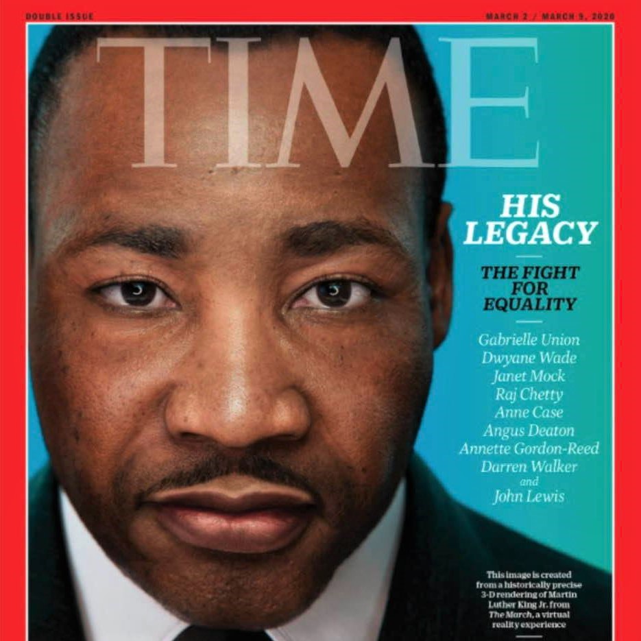 Time magazine cover image, issue of March 2&9, 2020