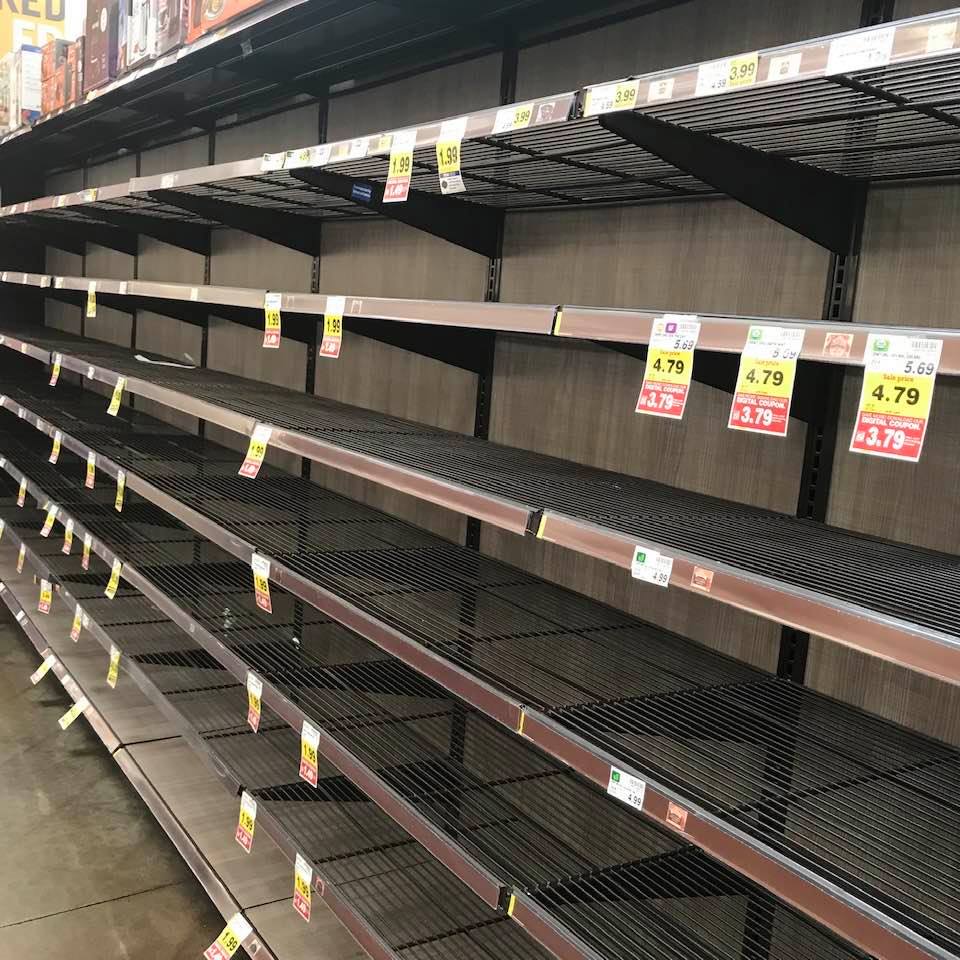 Bread shortage continues in the Santa Barbara area: Shopping at Ralphs on Sunday