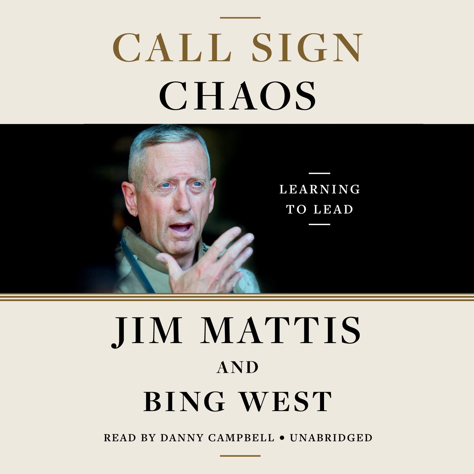 Cover image of the book 'Call Sign Chaos,' by Jim Mattis and Bing West