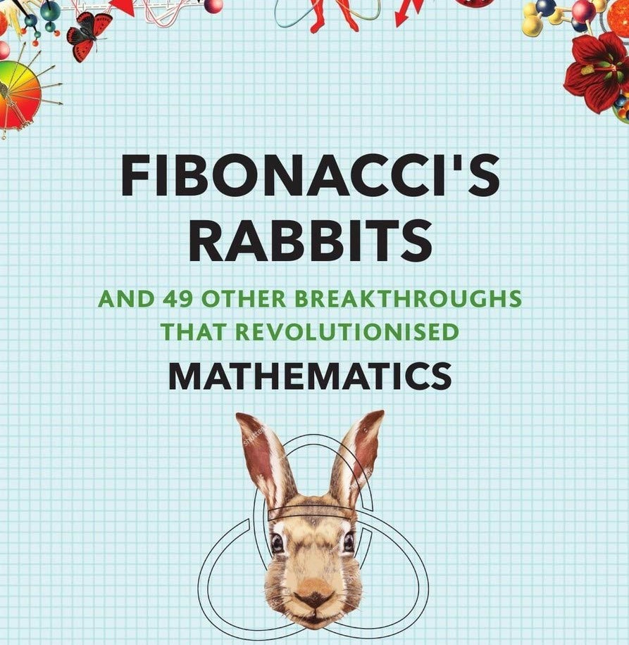Cover image of Adam Hart-Davis' 'Fibonacci's Rabbits'