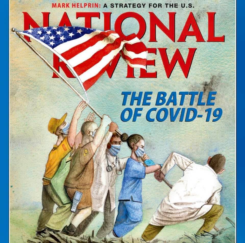 Cover image of 'National Review': The Battle of COVID-19