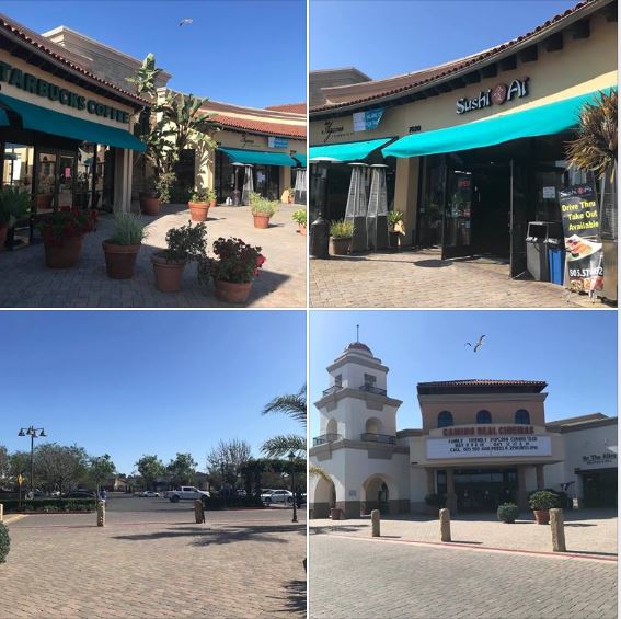 Scenes from Friday afternoon at Goleta's Camino Real Marketplace
