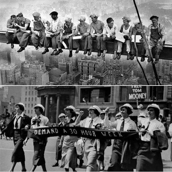 Happy International Labor Day, aka May Day! (Historical photos)