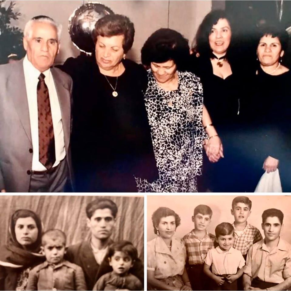 Several photos of my uncle Yacov and his family from decades ago