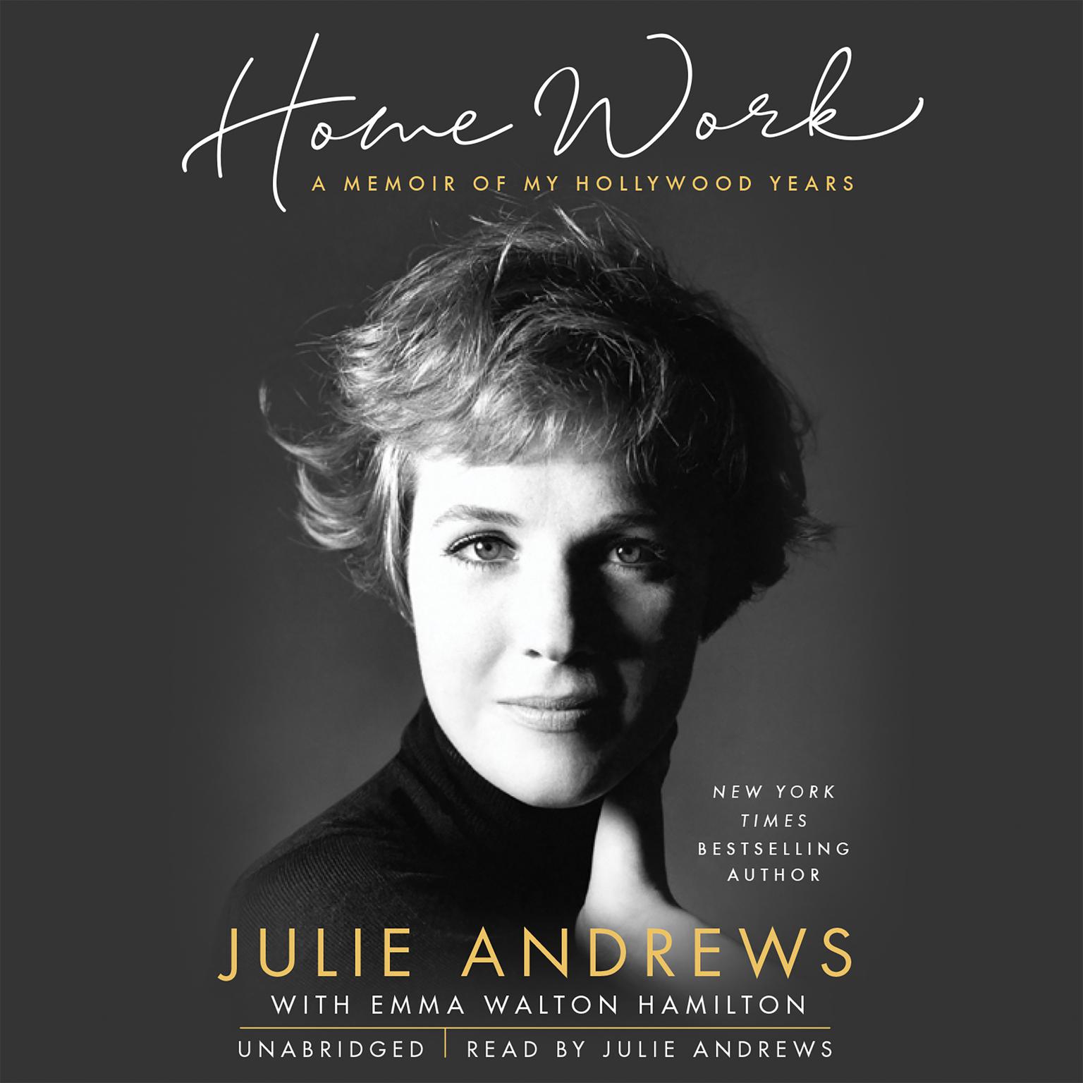 Cover image of Julie Andrews' memoir 'Home Work'