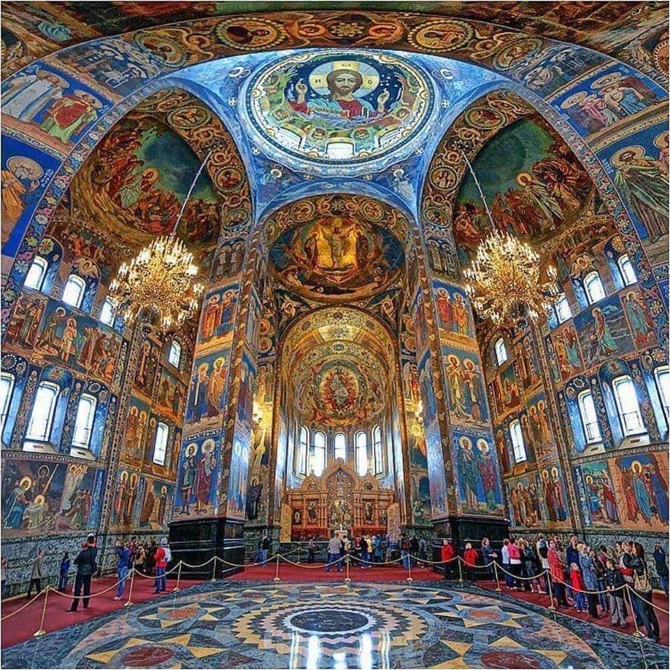 The Church of the Savior on Spilled Blood, St. Petersburg, Russia