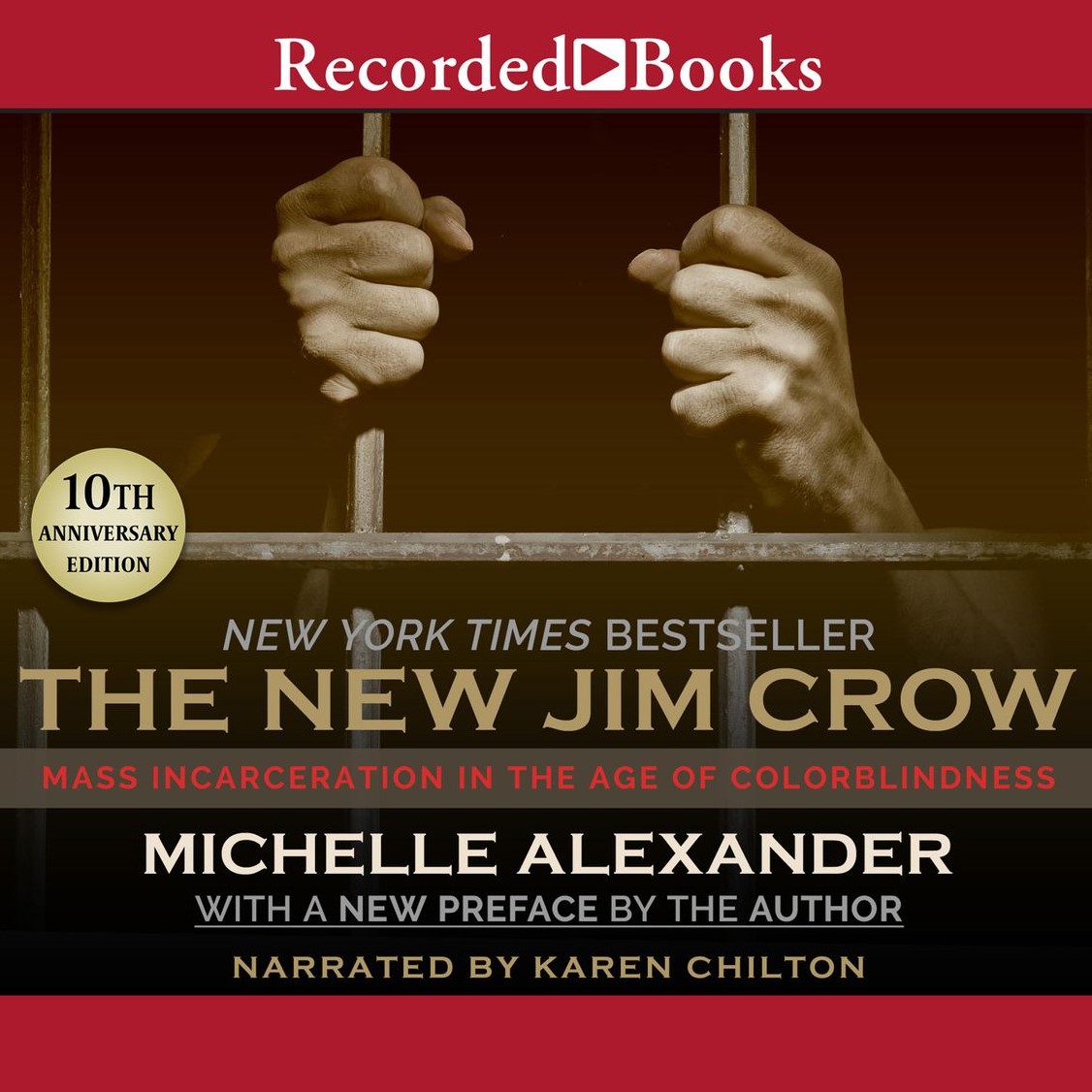 Cover of Michelle Alexander's 'The New Jim Crow'