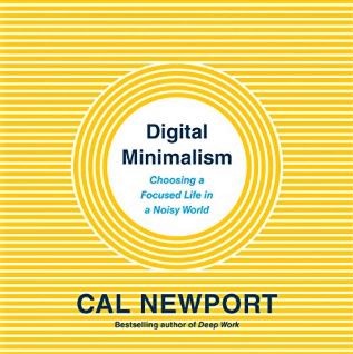 Cover image of Cal Newport's 'Digital Minimalism'