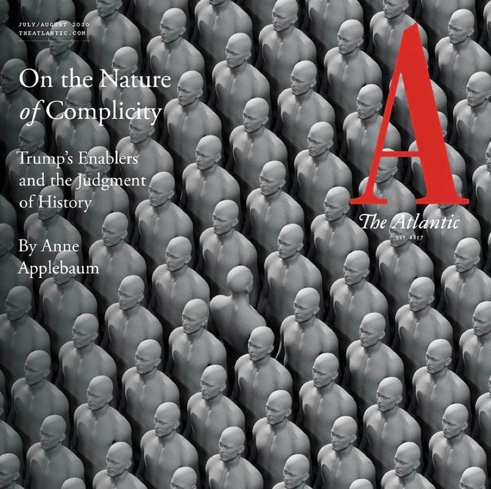 Cover of 'The Atlantic': On the nature of complicity